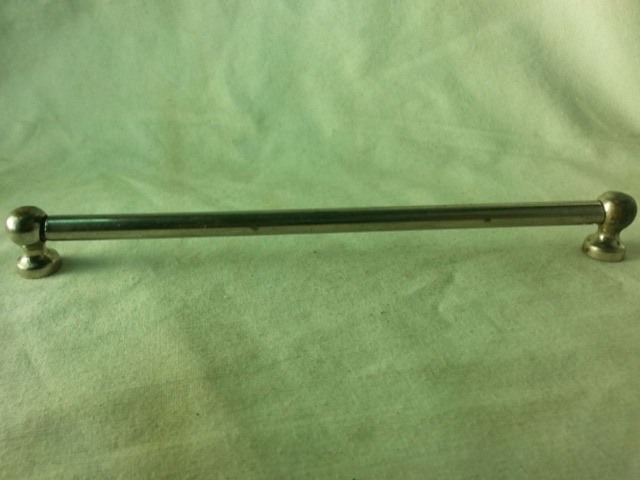 Ludwig Tube Lug Nickel Bass Marching Snare Tenor Tom Drum 7 3/16"USA Vintage 20s — main photograph