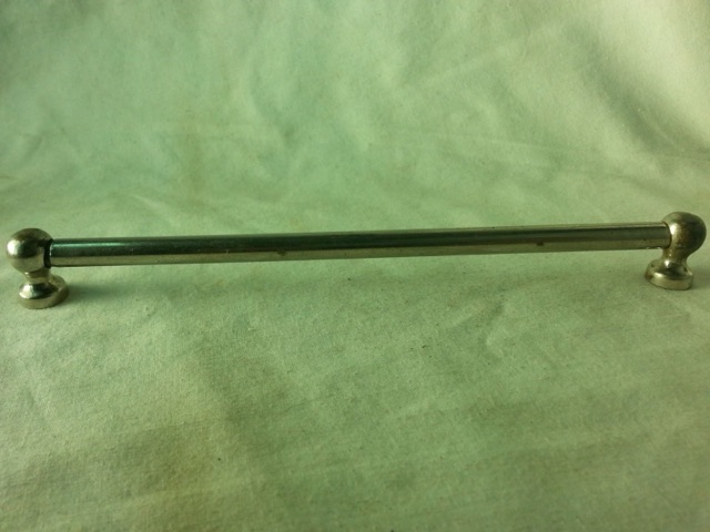 Ludwig Tube Lug Nickel Bass Marching Snare Tenor Tom Drum 7 3/16"USA Vintage 20s — main photograph