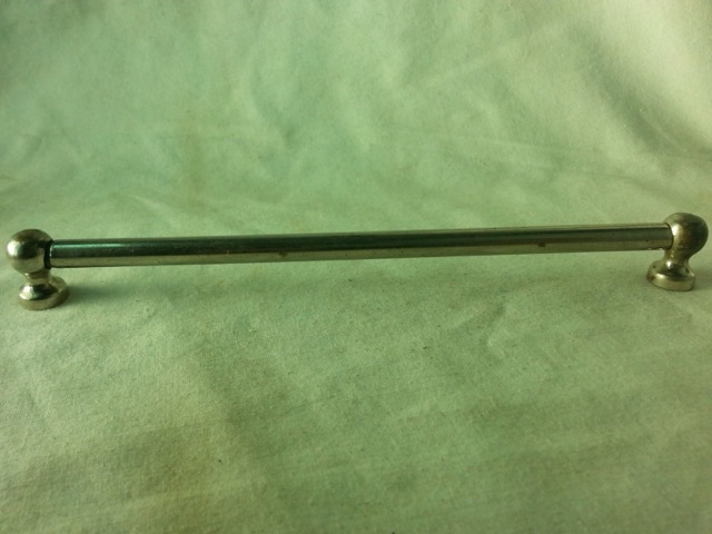 Ludwig Tube Lug Nickel Bass Marching Snare Tenor Tom Drum 7 3/16"USA Vintage 20s — main photograph