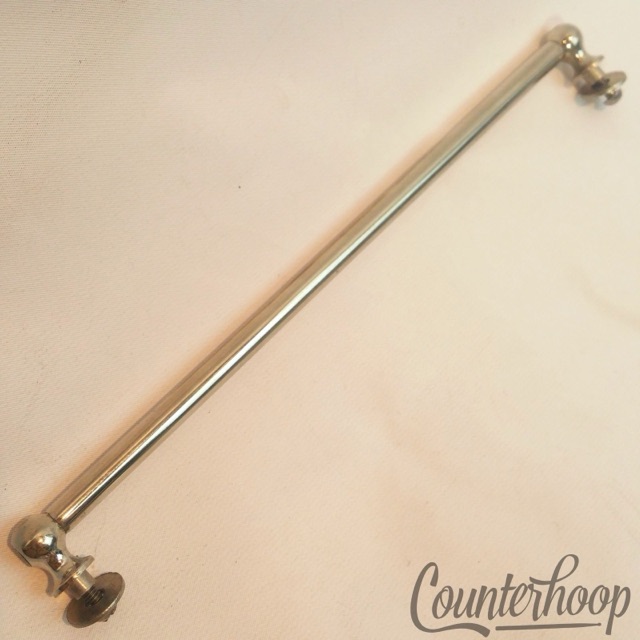 Ludwig Tube Lug Nickel Bass Marching Snare Tenor Tom Drum 9" Leedy Vintage 20s* — main photograph