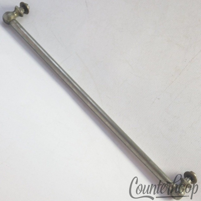 Ludwig Tube Lug Nickel Bass Marching Snare Tenor Tom Drum 9" Leedy Vintage 20s — main photograph