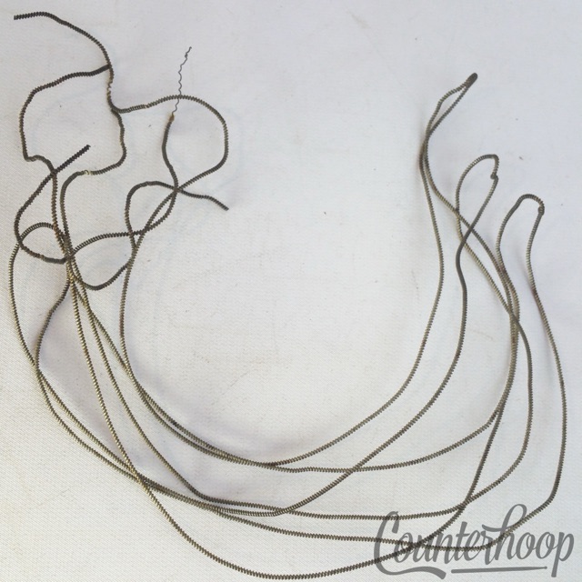Leedy 14"6-Strands Snare Drum Coiled Metal over Cloth Wires Vintage 10s Marching — main photograph