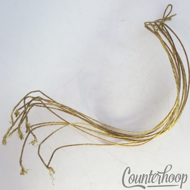 Leedy Catgut(Sheep)Natural 15"Snare Drum Wires/10x 19" Strands Vintage Cat Gut* — main photograph