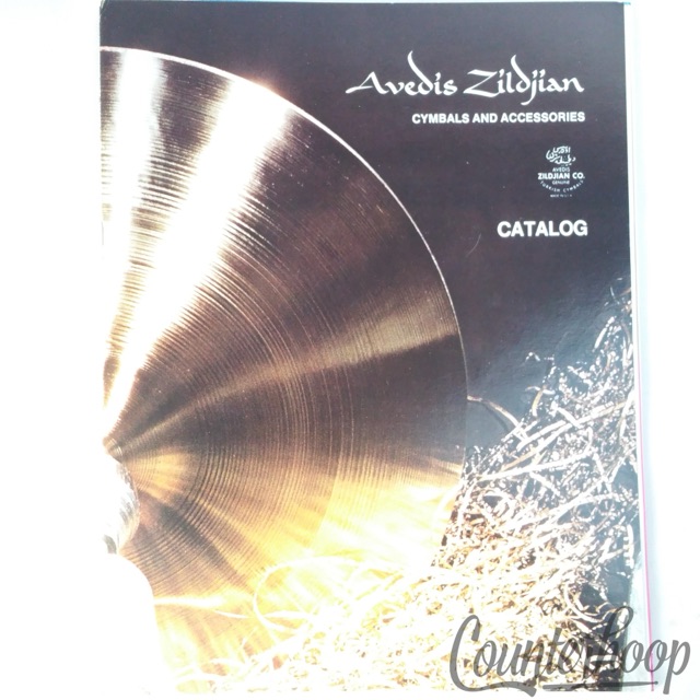 Zildjian Avedis Cymbals+Accessories Catalog '77 Rock+Swish+Flat Top Ride Inserts — main photograph