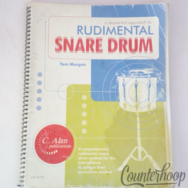 Sequential Approach to Rudimental Snare Drum - Tom Morgan Instructional Book — main photograph