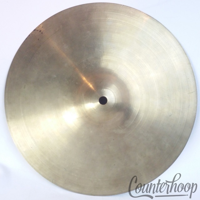 Ufip 11" 300g Crash/Splash Cymbal Vintage 60s B20 "Made In Italy" Paper-Thin* — main photograph