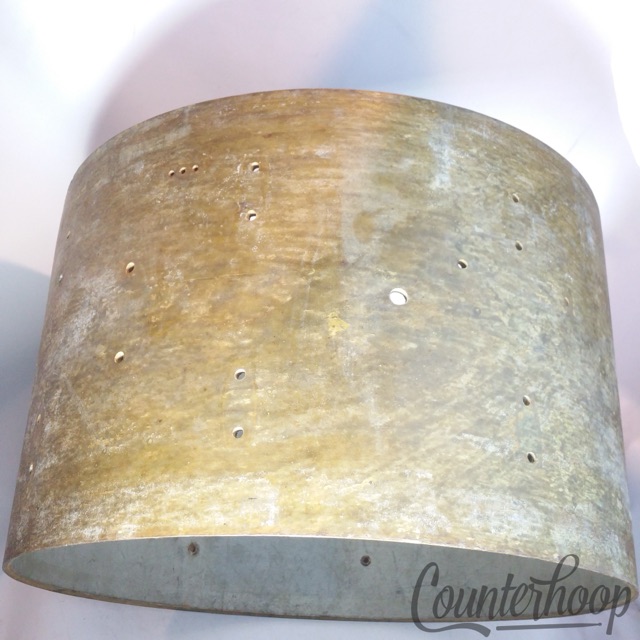 Gretsch 22x14"Bass Drum Shell 6Ply Jasper Maple Vintage 60s Round Badge Brooklyn — main photograph