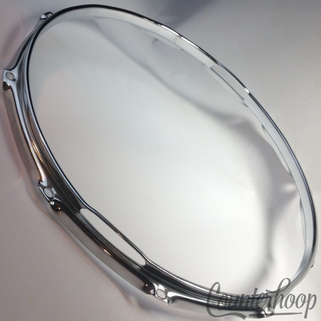 Gibraltar Ludwig Style 14" Snare Drum Resonant Rim/Hoop Chrome 10-Lug 2.3mm — main photograph