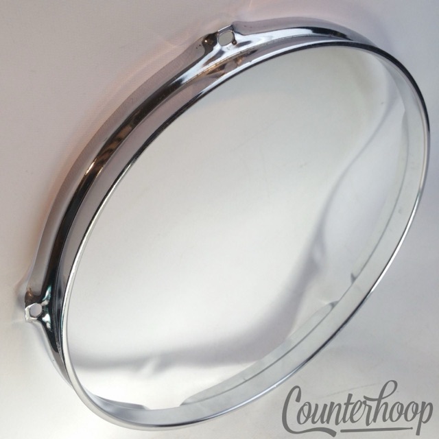 Gibraltar 10" Tom Drum Rim/Hoop 5-Lug Triple-Flange 2.3mm Chrome — main photograph