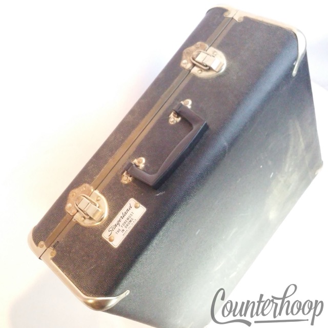 Slingerland Snare Drum Case Vintage 60s Niles,IL Stand/Stick Section Hard Shell — main photograph