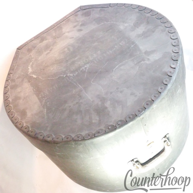 Ludwig 18"Bass Drum Hard Shell Drum Case Vintage 60s Fiber Hardshell 21x16 Total — main photograph
