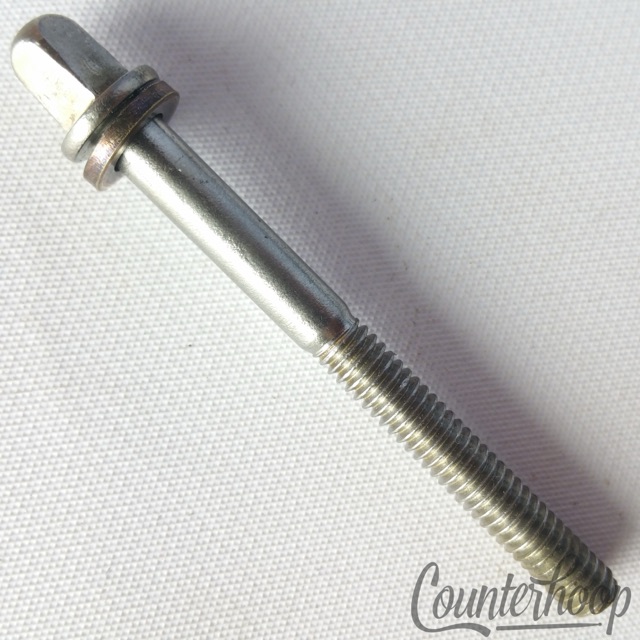 Ludwig Tension T-Rod 2 5/16" Snare Drum/Floor Tom Nickel Plating Vintage 30s USA — main photograph