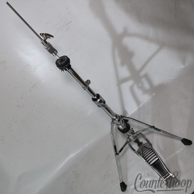 Yamaha Hi-Hat Cymbal Stand Chrome Single-Brace Tripod Foot Pedal +Clutch Cympad — main photograph