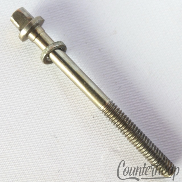 Slingerland 1x 2 3/8"T-Rod Radio King Nickel Snare Drum Tensioner Tom Vintage40s — main photograph