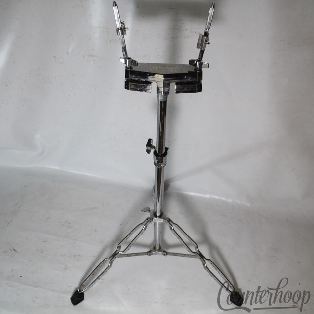 Tama Double Tom Drum Stand Vintage 90s Artstar/Granstar Chrome Double-Braced* — main photograph