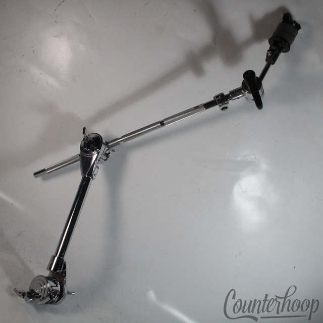 DW SM799 STR/Boom +SM912 Cymbal Arm with Dog Bone Clamp - Clamshell Chrome Stand — main photograph