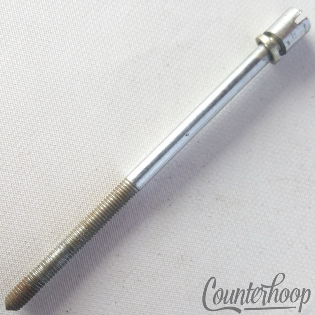 Ajax/Carlton 3 5/8"Slotted Tension T-Rod Snare/Floor Tom Drum Vintage60s England — main photograph