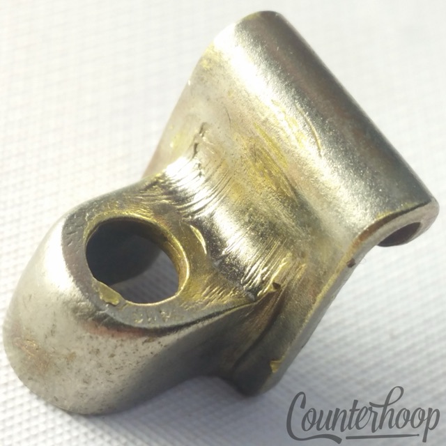 Ludwig Tension T-Rod Clip Single-Flange Rim Floor/Tom/Snare Drum USA Nickel 30s — main photograph