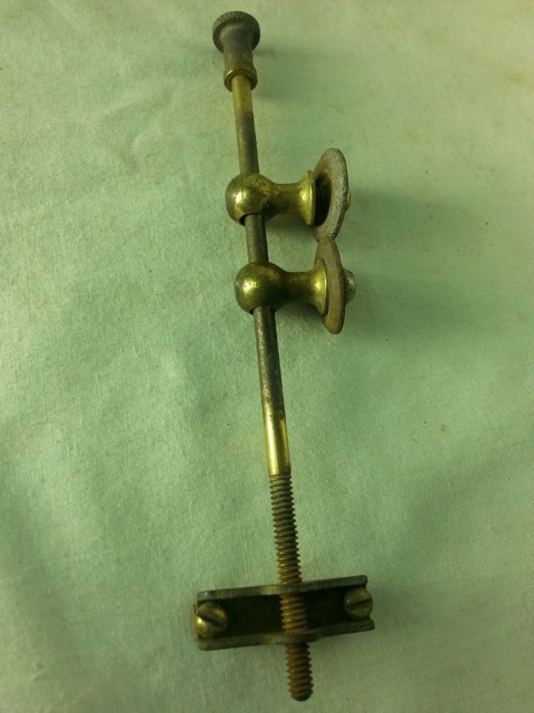 Leedy Ludwig ArtGold Knobby Gold Snare Drum Strainer Tensioner Vintage 20s USA* — main photograph