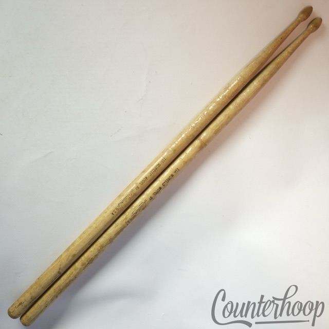 Ludwig 2x Drum Sticks Joe Morello Model 11A Script Logo Vintage 60s Dave Brubeck — main photograph
