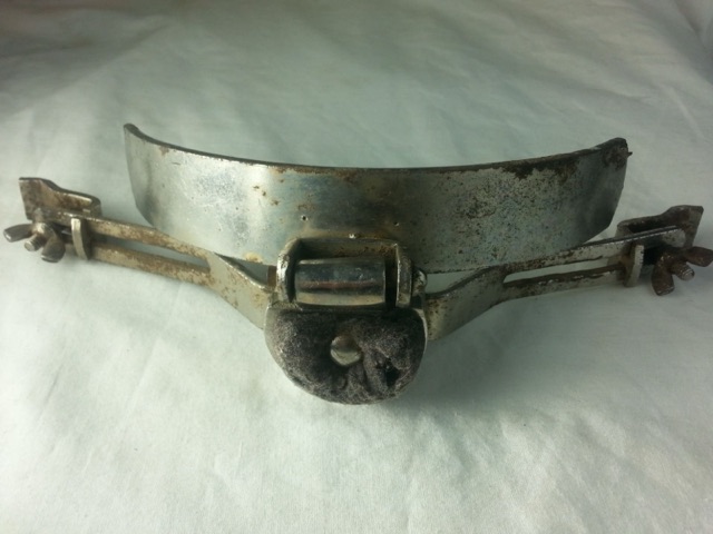 Leedy Marching Snare Drum/Tenor Tom Parade Bracket Tension T-Rod Mount Nickel* — main photograph