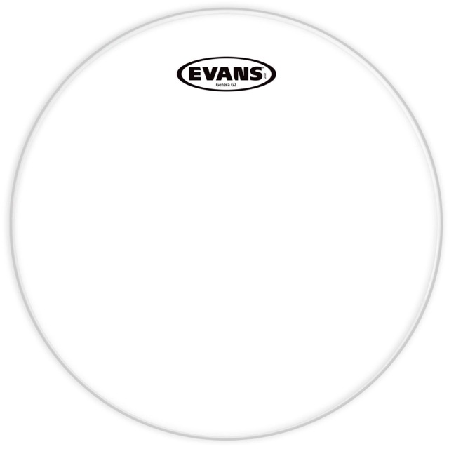 Evans 20" G2 Clear Batter/Resonant Floor Tom/Bass Drum Head USA TT20G2 2-Ply* — main photograph