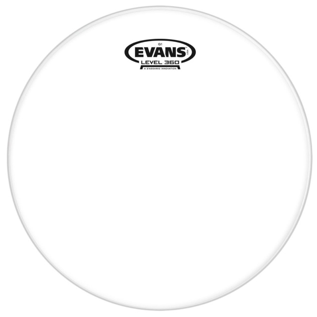 Evans 12" G1 Clear Tom Drum Batter/Resonant Head USA TT12G1* — main photograph