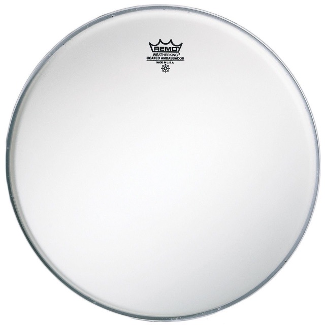 Remo 13" Ambassador Coated Tom Drum Batter/Resonant Head USA BA-0113-00* — main photograph