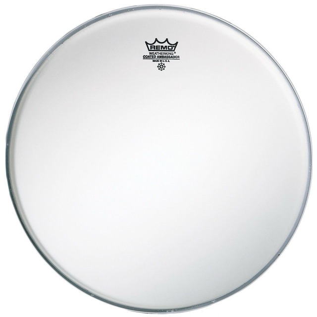Remo 13" Ambassador Coated Tom Drum Batter/Resonant Head USA BA-0113-00* — main photograph