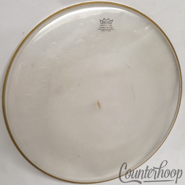 Remo 16" Clear Emperor Batter Floor Tom Drum Head Plastic Weather King USA* — main photograph