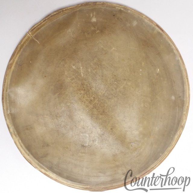 Slingerland 10" Calf Skin Timbale/Tom Drum Head Vintage 40s USA Tucked Calfskin — main photograph