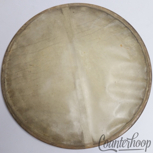 Ludwig 13" Calf Skin Snare Drum Resonant Head USA Tucked Calfskin Vintage 30s* — main photograph