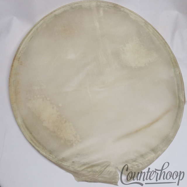 Ludwig 26"/24"Timpani Calf Skin Bass Drum Head Retuck Amrawco Pro 30s Resonant — main photograph