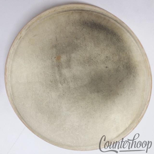 Leedy 14" Calf Skin Batter Snare/Floor Tom Drum Head Vintage 20s Calfskin USA* — main photograph