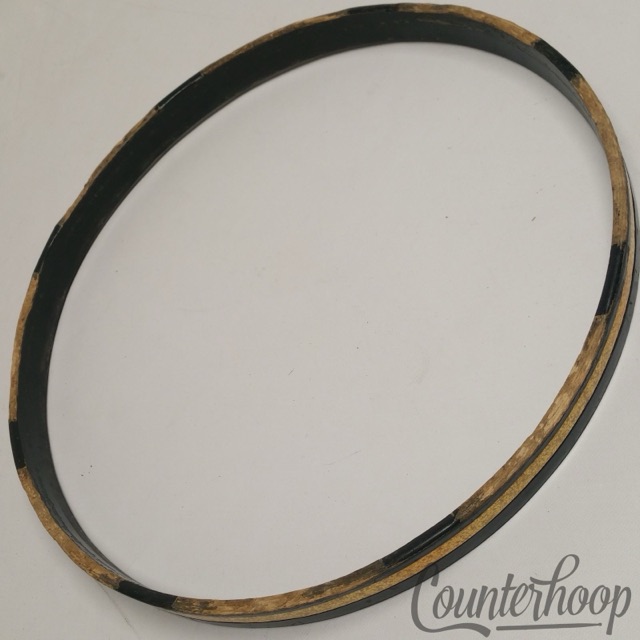 Slingerland 15"1-Ply Gold Sparkle Maple Wood Hoop/Rim Snare/Tom Drum 60s Batter — main photograph