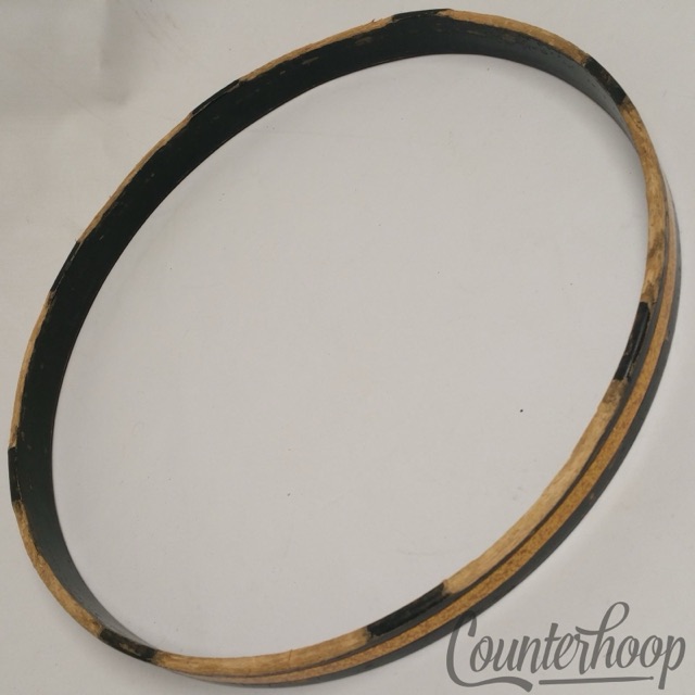 Slingerland 15"1-Ply Gold Sparkle Maple Wood Hoop/Rim Snare/Tom 60s Drum Batter — main photograph