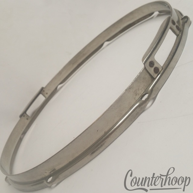 Slingerland 14" Radio King Snare Drum Resonant Rim Brass Hoop Nickel NOB Gates* — main photograph