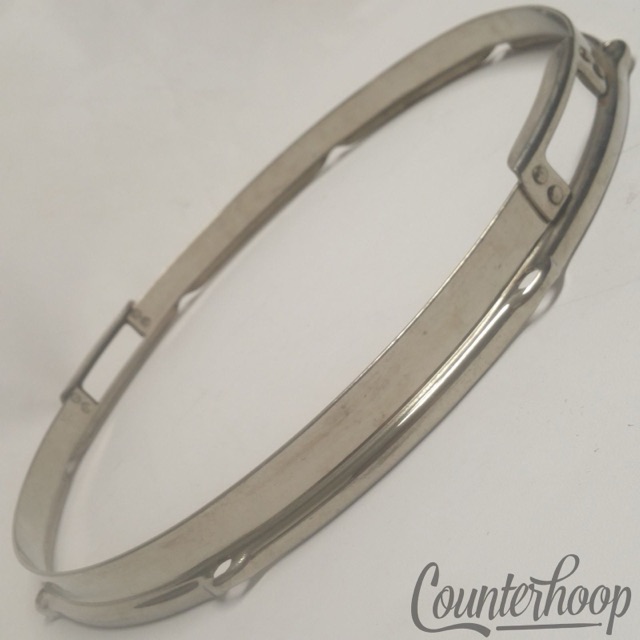 Slingerland 14" Radio King Snare Drum Resonant Rim Brass Hoop Nickel Gates NOB* — main photograph