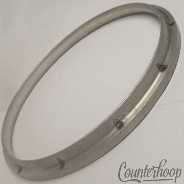 Yamaha 14"  Die-Cast 12-Lug 1lb 12oz Snare Drum Batter Rim/Hoop Marching Japan* — main photograph