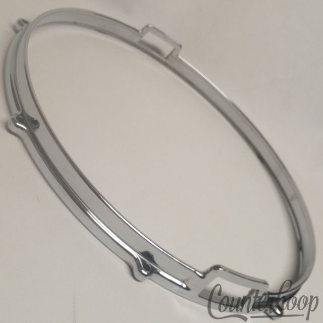 Premier Die-Cast Rim Vintage 50s Resonant Chrome Snare Drum Elite Hoop England* — main photograph