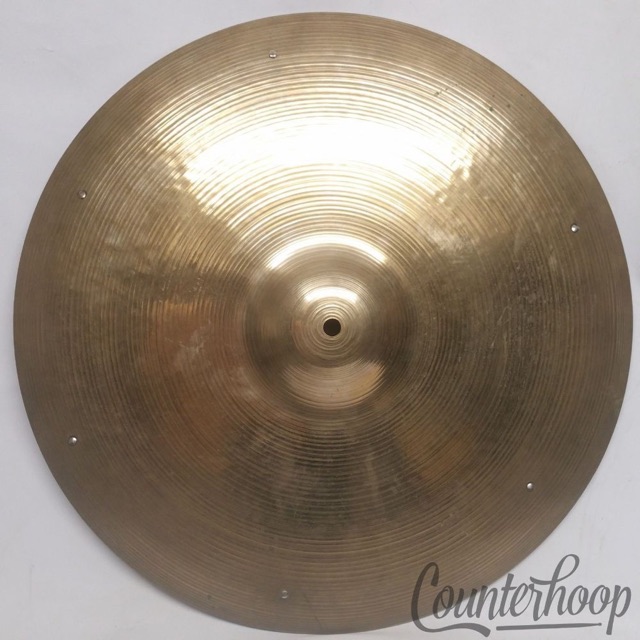 Zildjian 19" 50s Thin Crash/Ride Cymbal 1685g Sizzle Vintage B20 Avedis Jazzy* — main photograph