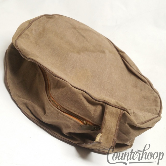 Joseph Rogers Inc 5x14"Canvas Fabric Snare Drum Case Soft Shell Vintage50s Eagle — main photograph