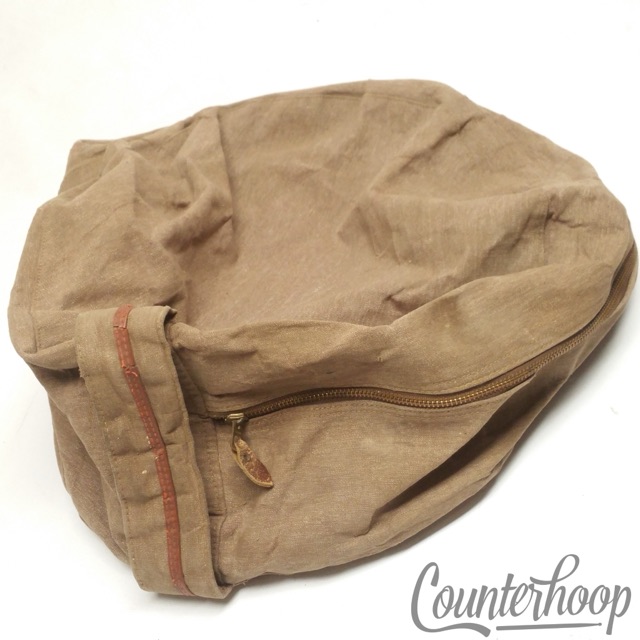 Shut-Tite 6.5x14"Canvas Fabric Snare Drum Case Soft Shell Covers Vintage 30s USA — main photograph