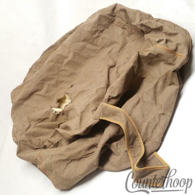 14x26" Canvas Fabric Bass Drum Case Soft Shell Covers Vintage 40s USA "Talon"* — main photograph