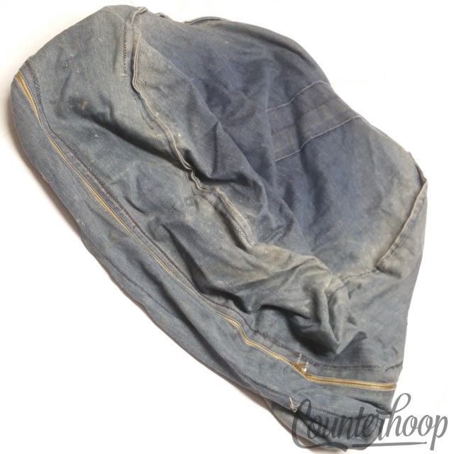 Ludwig14-16x24" Denim Fabric Bass Drum Case Soft Shell Covers Vintage 30s USA* — main photograph