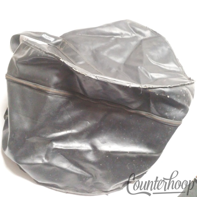 Leedy Leather 14x26" Bass Drum Case Soft Shell Fabric Vintage 40s Gig Bag USA* — main photograph