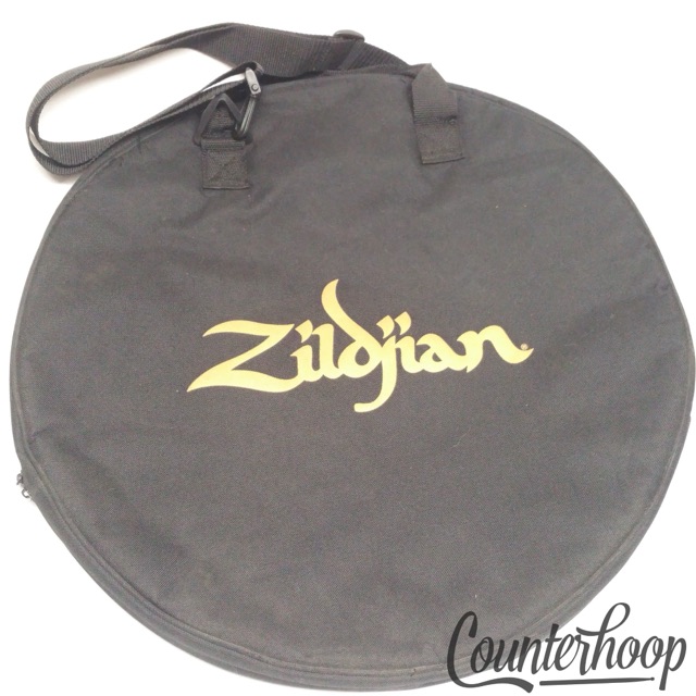 Zildjian 20" Cymbal Bag Black Protective Case Crash/Rides + Shoulder Strap* — main photograph