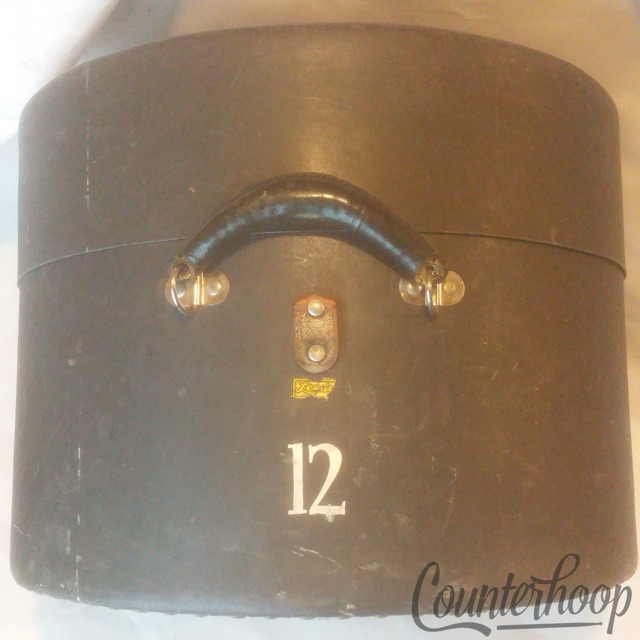 Leedy 12x16"Floor Tom Drum Tenor Marching Snare Hard Shell Drum Case Fiber 40s* — main photograph