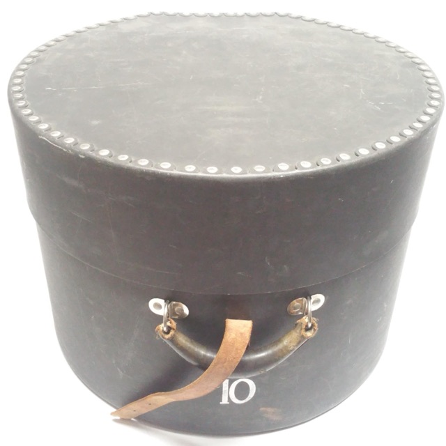 Leedy 12-14x16"Floor Tom Drum Tenor Hard Shell Drum Case Fiber Vintage 40s USA* — main photograph