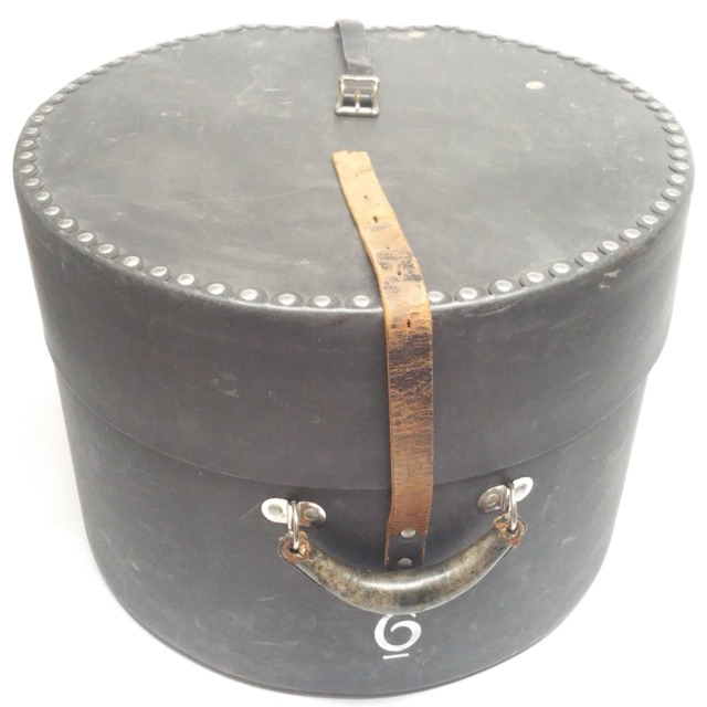 Leedy 12-14x16"Floor Tom Drum Tenor Hard Shell Drum Fiber Case Vintage 40s USA* — main photograph